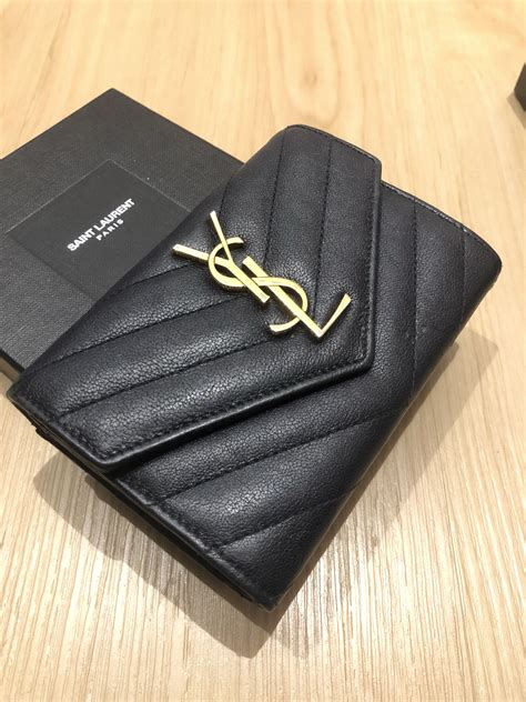 ysl wallet card